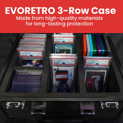 EVORETRO Boîte de rangement pour cartes classées, Serrure TSA
