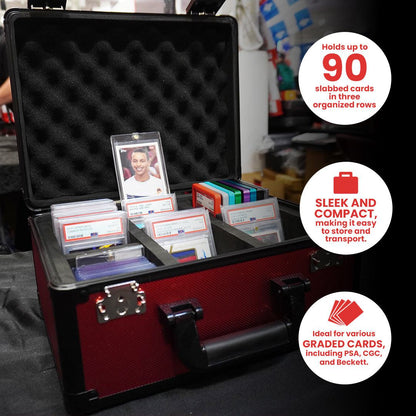 EVORETRO Boîte de rangement pour cartes classées, Serrure TSA