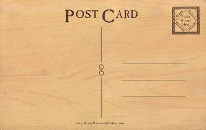 Wood Postcard - Anchor
