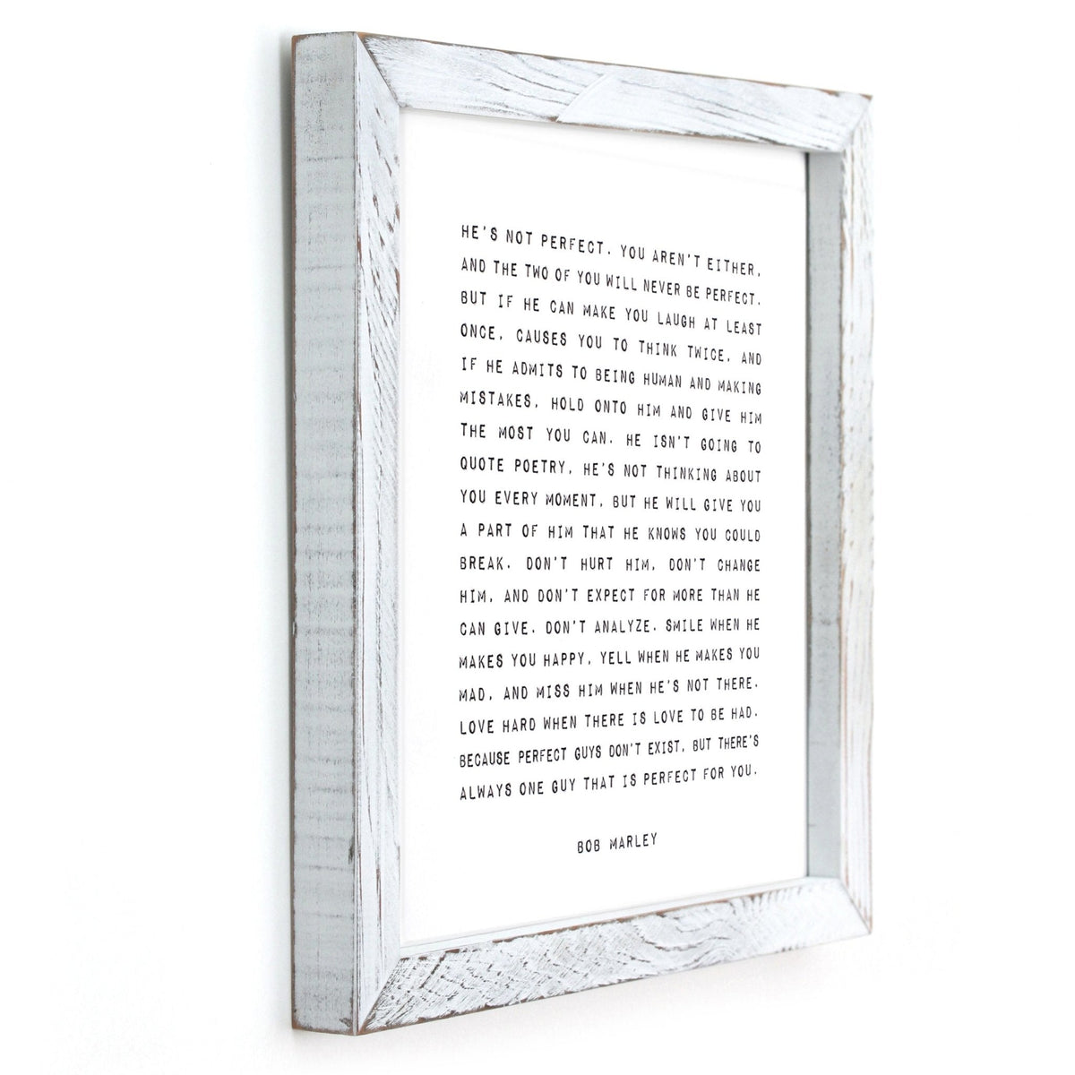 Framed Words - And One Day
