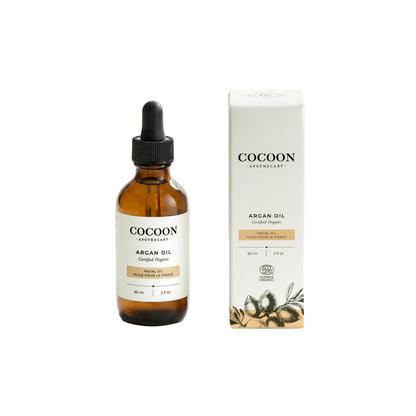 Huile visage à l'argan - Nutrition intense pour peaux sèches