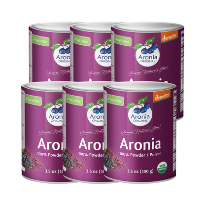 Poudre de baies d'aronia bio 100 g (3,5 oz)