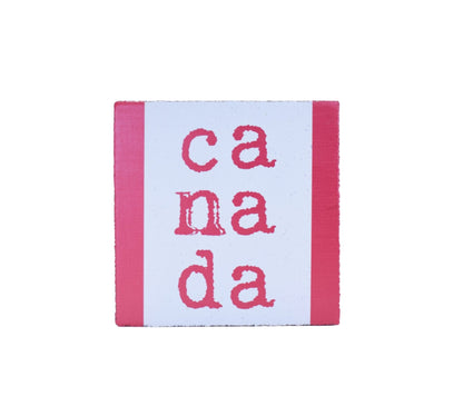 Art Block - Lost & Found - Canada Flag