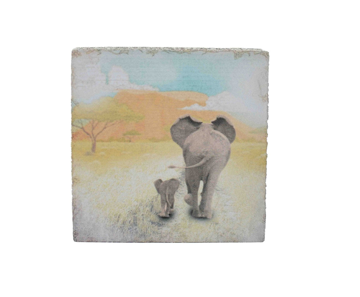 Art Block - Lost & Found - Elephant and Calf
