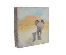 Art Block - Lost & Found - Elephant and Calf