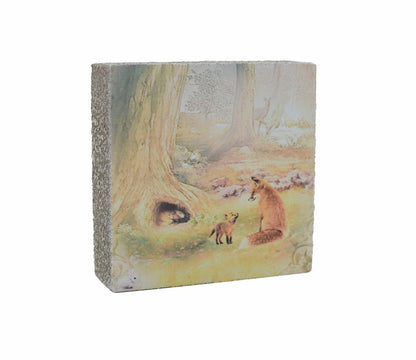 Art Block - Lost & Found - Fox and Kit