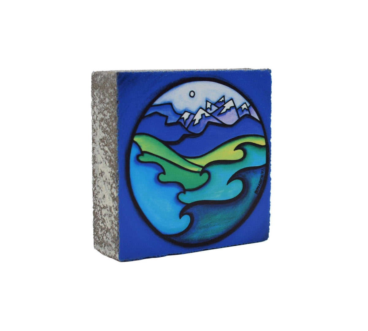 Art Block - Lost & Found - Mountain Waves