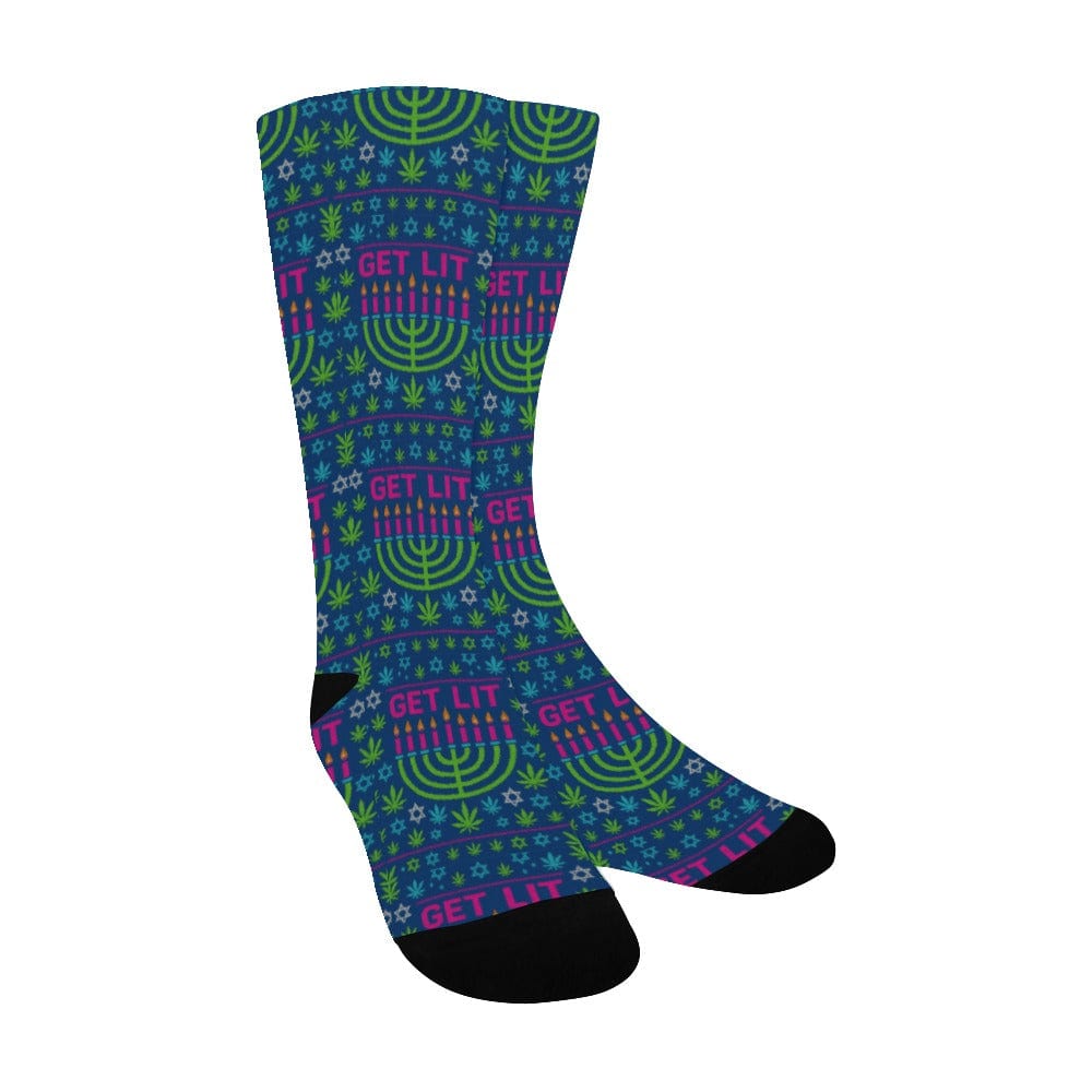 Chaussettes de Hanouka « Get Lit »
