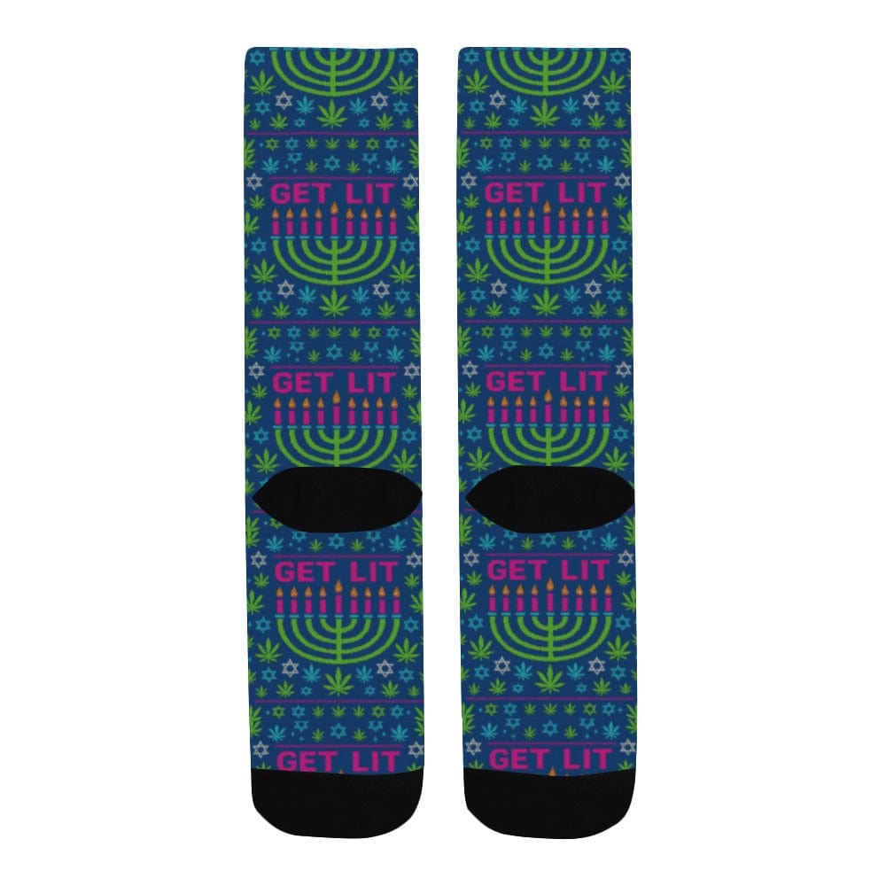 Chaussettes de Hanouka « Get Lit »
