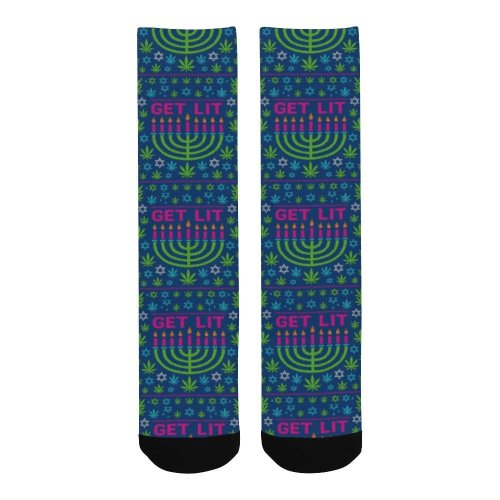 Chaussettes de Hanouka « Get Lit »