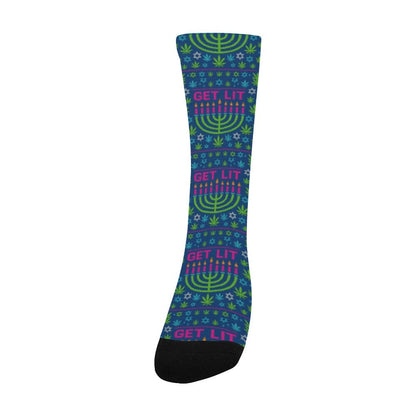 Chaussettes de Hanouka « Get Lit »