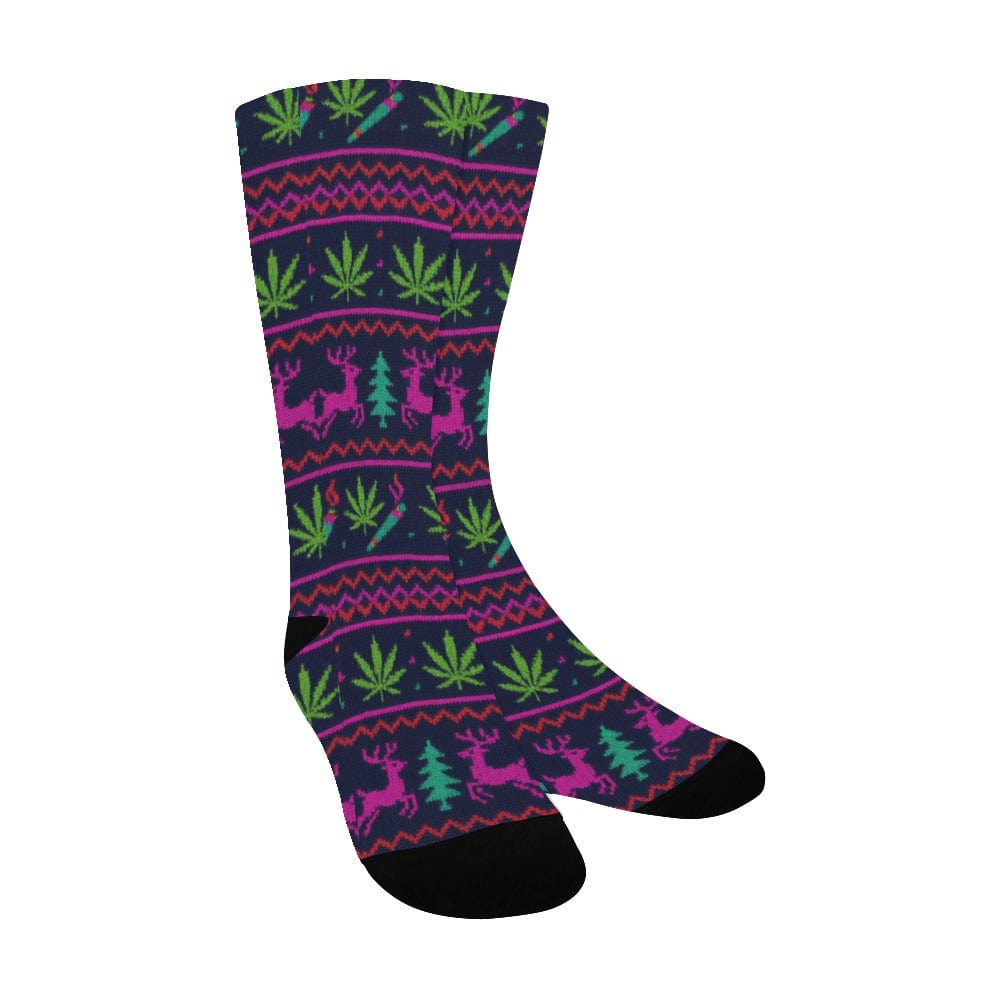 Chaussettes de Noël fluo (unisexe)