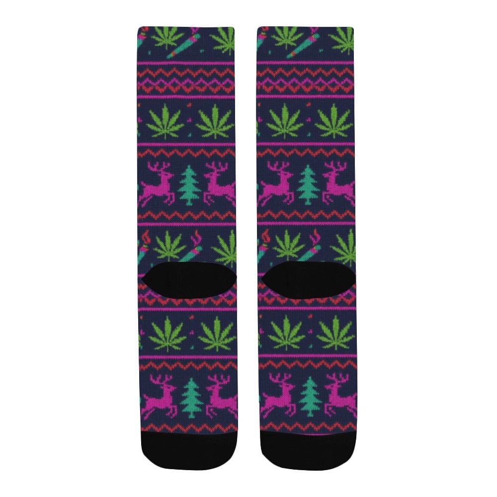 Chaussettes de Noël fluo (unisexe)
