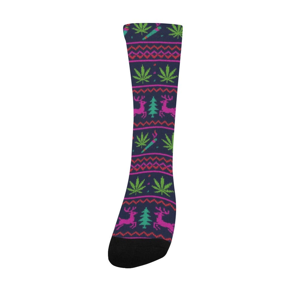 Chaussettes de Noël fluo (unisexe)