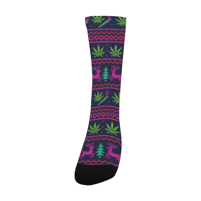 Chaussettes de Noël fluo (unisexe)
