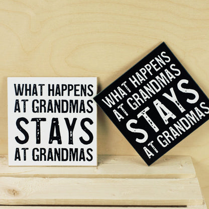 Coasters or Magnets - At Grandmas
