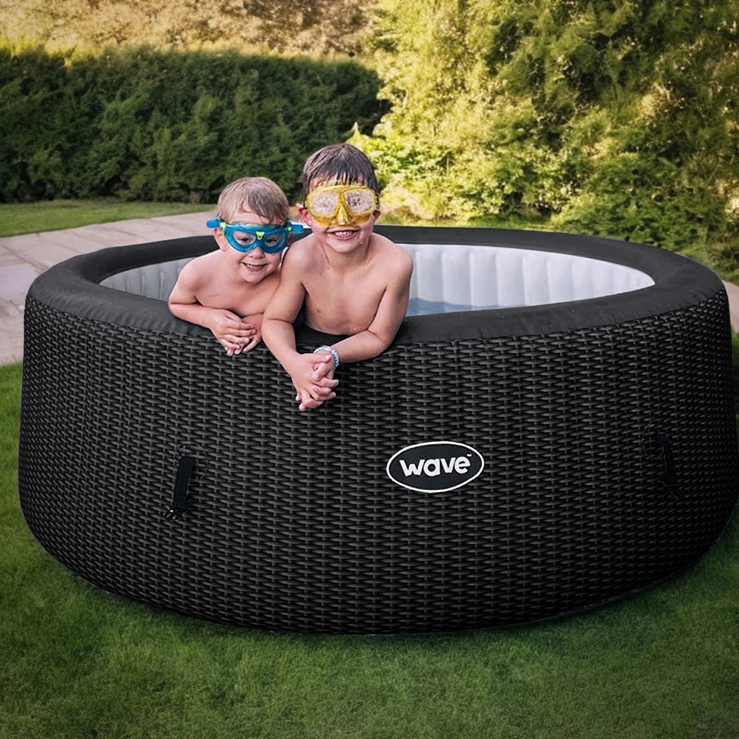 Wave | Atlantic | Spa gonflable 4-6 personnes | Rond | Chauffage intégré