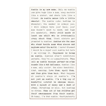 Typewriter Sign - Auntie
