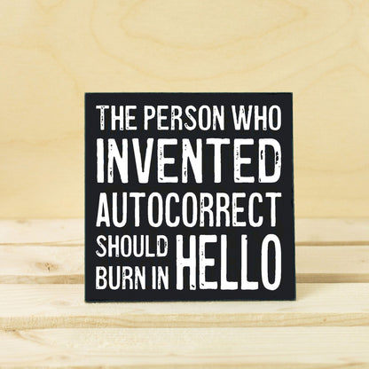 Coasters or Magnets - Autocorrect