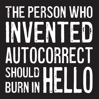 Coasters or Magnets - Autocorrect
