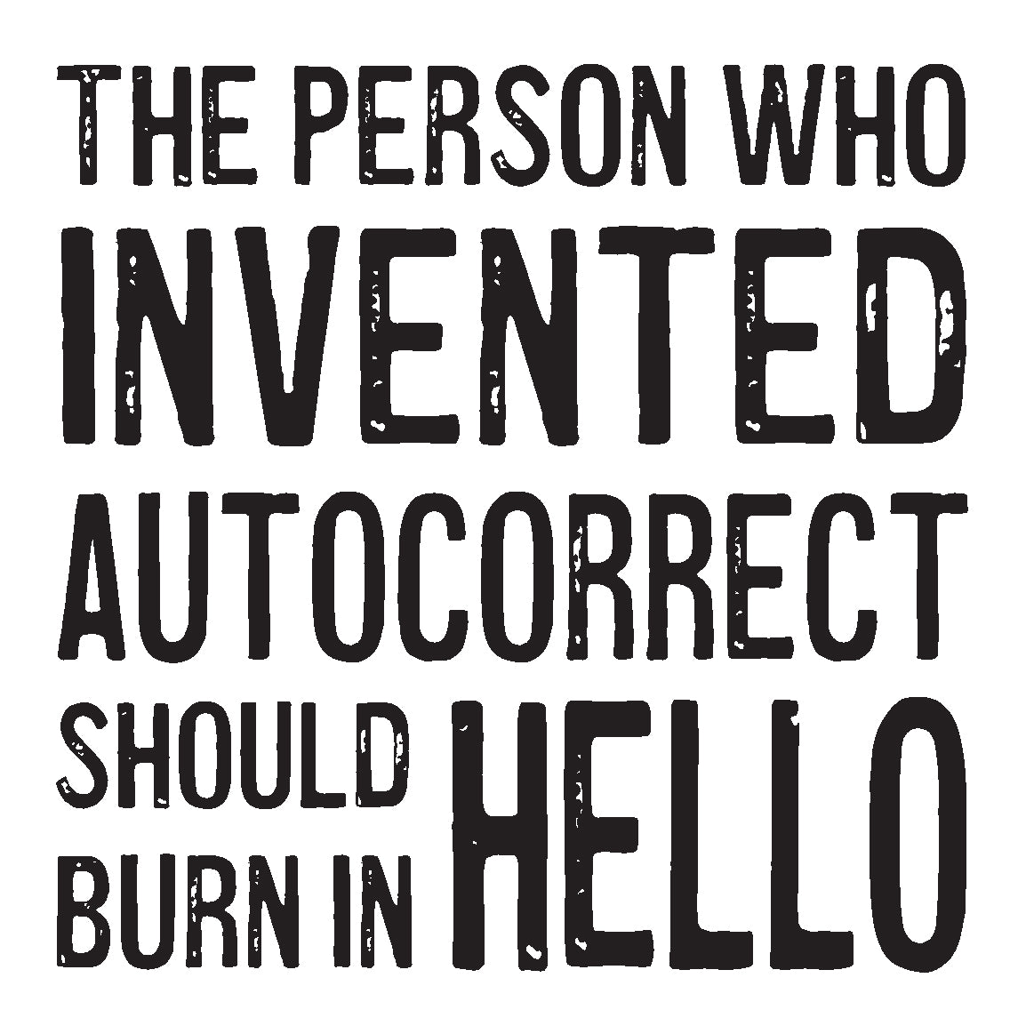 Coasters or Magnets - Autocorrect