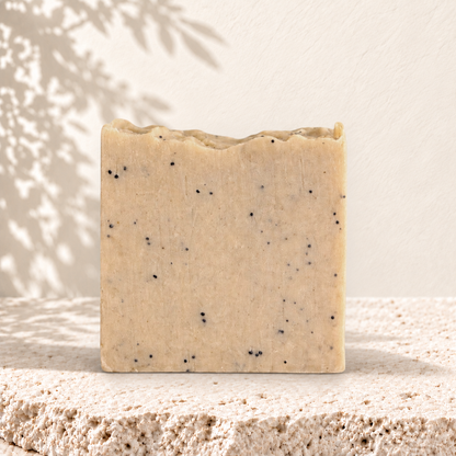 Savon exfoliant AXEL ghassoul et pavots