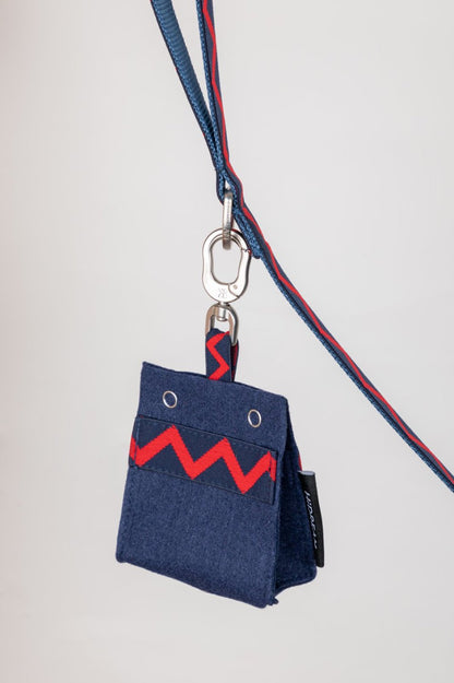 Momopets™ Série Arc-en-ciel – Distributeur de sacs à déjections canines en feutre