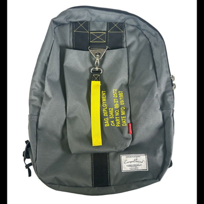 Europe Bound Heavy-Duty Vintage Parachute Backpacks 40L Rugged School Daypacks
