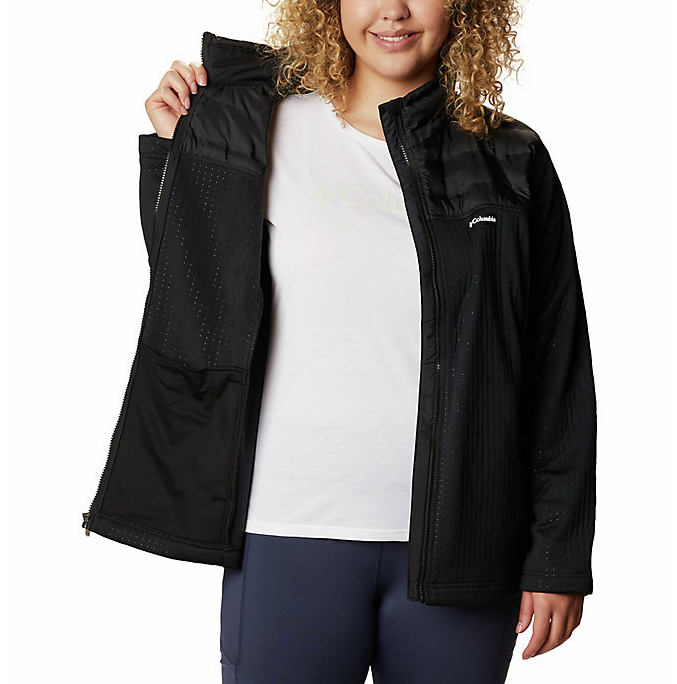 Veste zippée hybride Columbia Northern Canyon pour femme, Taille : XL