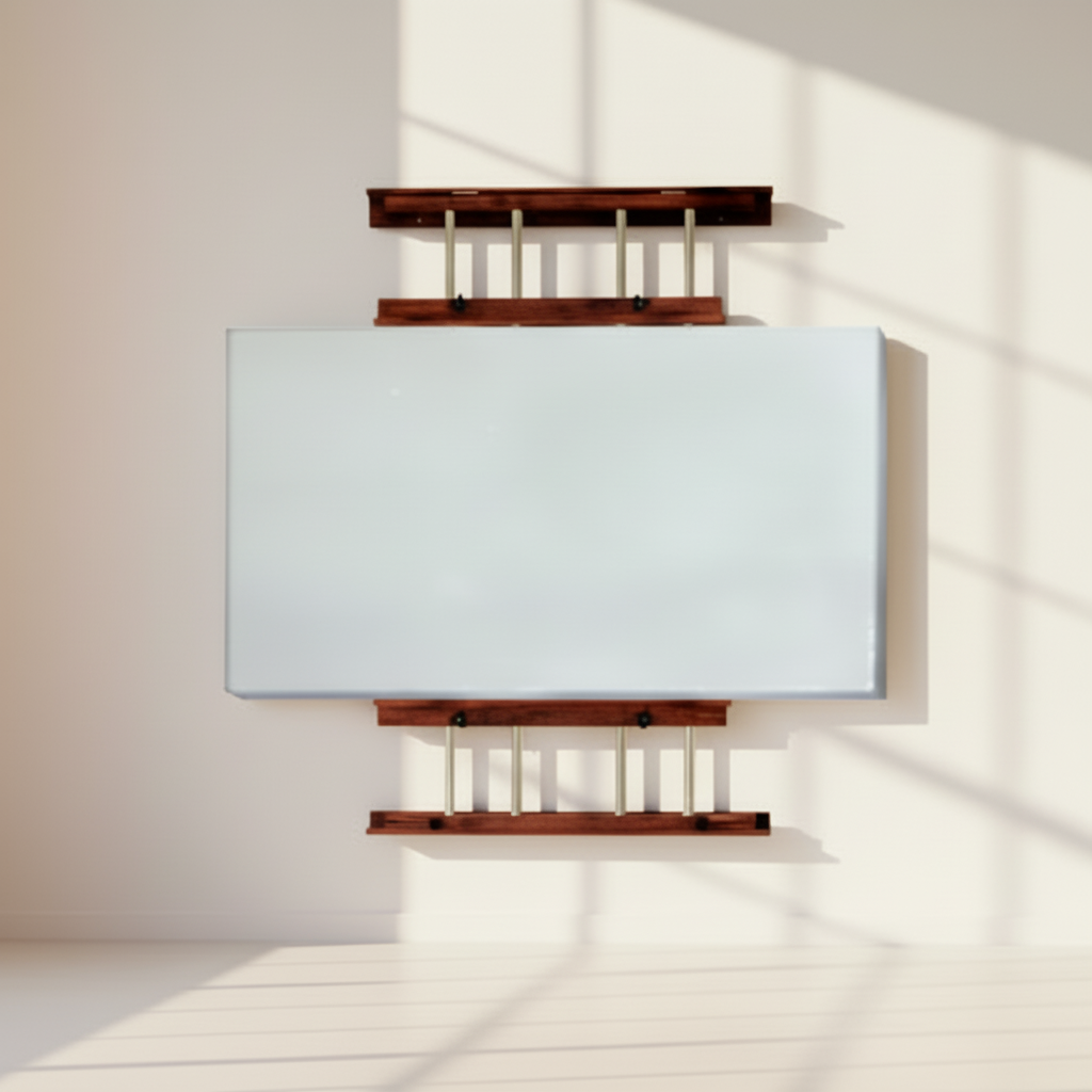 Chevalet mural réglable - Hêtre 152 cm