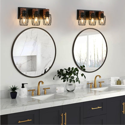 18-Inch Industrial Vintage 3-Light Wall Sconce (United States Delivery Only)