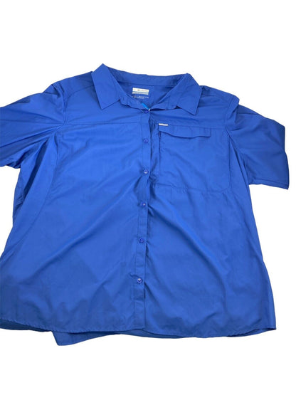 Chemise d'aventure de voyage à manches longues Columbia Silver Ridge Femme 2.0 3XL