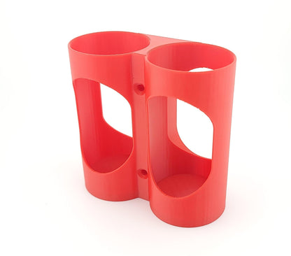 Caulk Tube Holder: 2-Tube Organizer