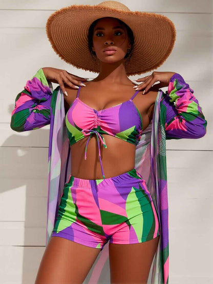 Ensemble de maillot de bain décontracté 2 pièces pour femme M182