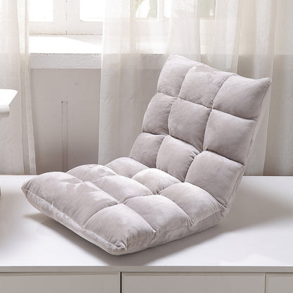 Canapé-lit paresseux pliable une place, fauteuil inclinable tatami, canapé-lit de loisir pour chambre ou balcon, déhoussable et lavable