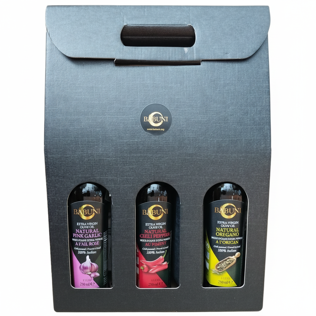 Kit d'huiles ultime (huile de finition) pour les amateurs de pizza/burger, sans OGM,