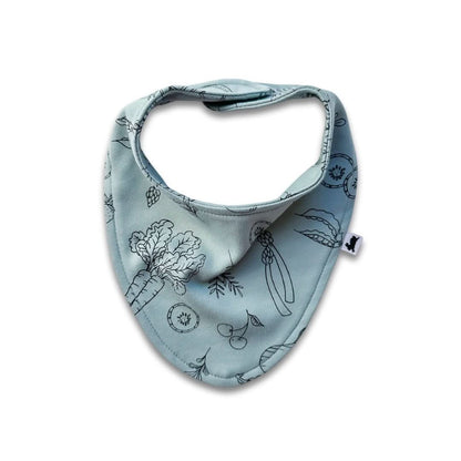 Bamboo Baby Bib | Eucalyptus Gingham