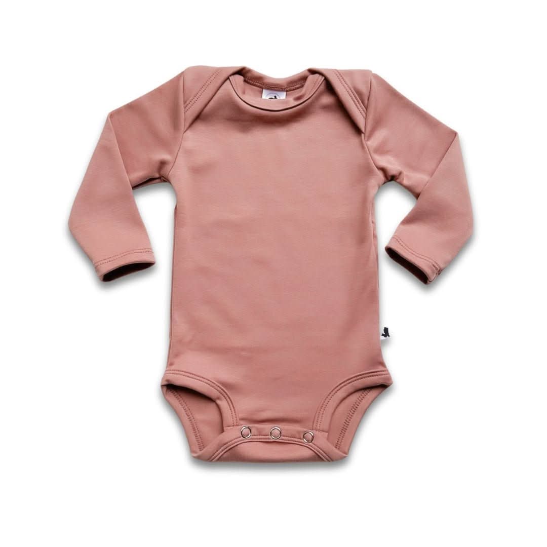 Baby Long-Sleeve Bamboo Bodysuit | Forager