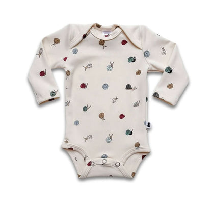 Baby Long-Sleeve Bamboo Bodysuit | Forager
