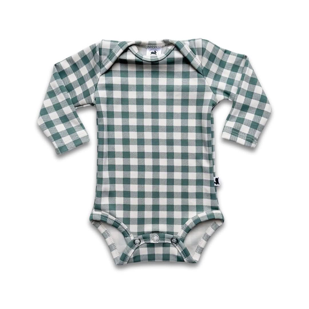 Baby Long-Sleeve Bamboo Bodysuit | Adventure