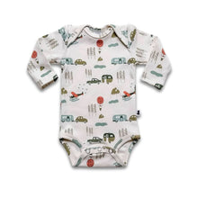 Baby Long-Sleeve Bamboo Bodysuit | Travel