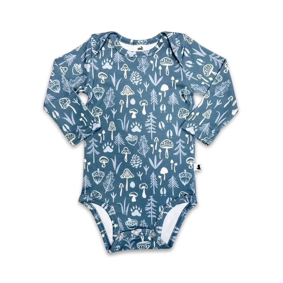 Baby Long-Sleeve Bamboo Bodysuit | Travel