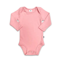 Baby Long-Sleeve Bamboo Bodysuit | Rose