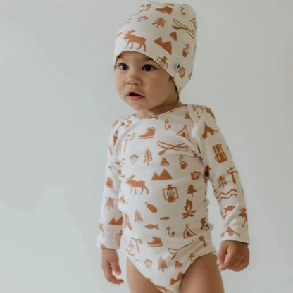 Baby/Kids' Bamboo Beanie | Berry Stripe