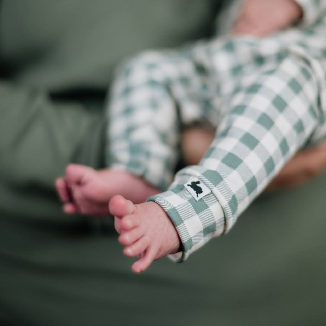 Baby Bamboo Leggings | Rainbow Stripe