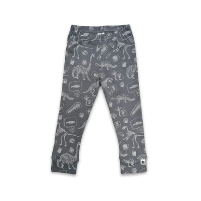 Baby Bamboo Leggings | Bison Plaid
