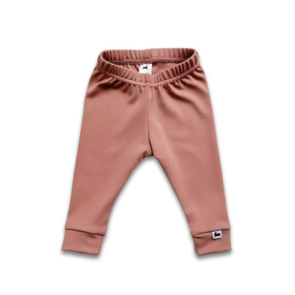Baby Bamboo Leggings | Burnt Brick
