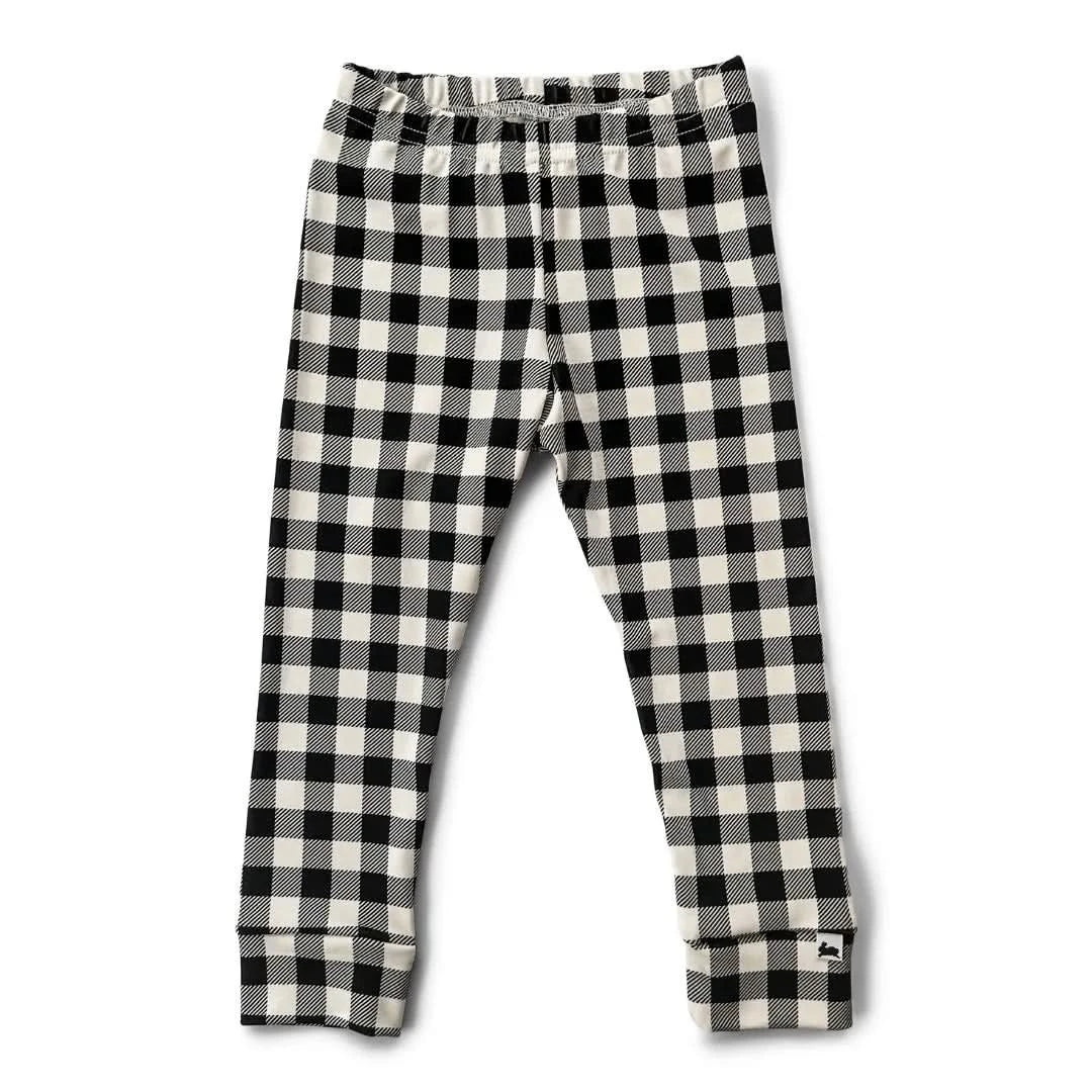 Baby Bamboo Leggings | Rainbow Stripe