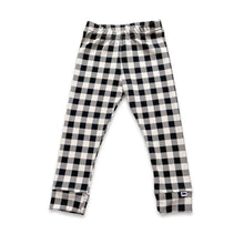 Kids' Bamboo Leggings | Bison Plaid