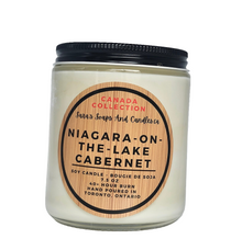 Bougie de soja Cabernet Niagara-on-the-Lake 8 oz